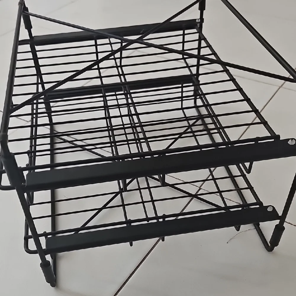 IKEA Casette Tape Metal Storage Rack